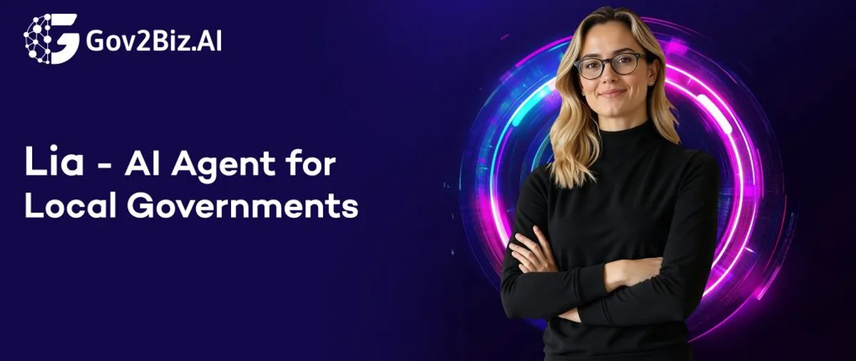 Gov2Biz Launches 'Lia' — an AI-Powered Intelligent Agent for Local Governments